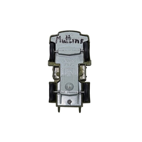 Corgi Big Bedford Tractor Unit US Army Tanker Truck Military Diecast Green 7.5" - Picture 12 of 13